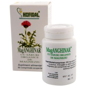 Supliment Alimentar MagAnghinar, 60 Comprimate, Hofigal