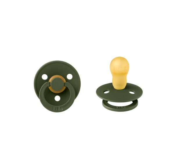 Suzeta cu Tetina din Latex, Hunter Green, Size 3, (+18 luni), BIBS