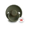 Suzeta Daisy Silicon – Rope Vintage Olive, 0-6 luni (size 1), 1 Bucata, Frigg