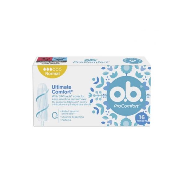 Tampoane interne ProComfort Normal, 16 bucati, O.B.