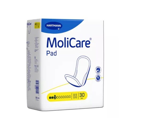 Tampoane pentru incontinenta usoara MoliCare Pad, 30 bucati, Hartmann