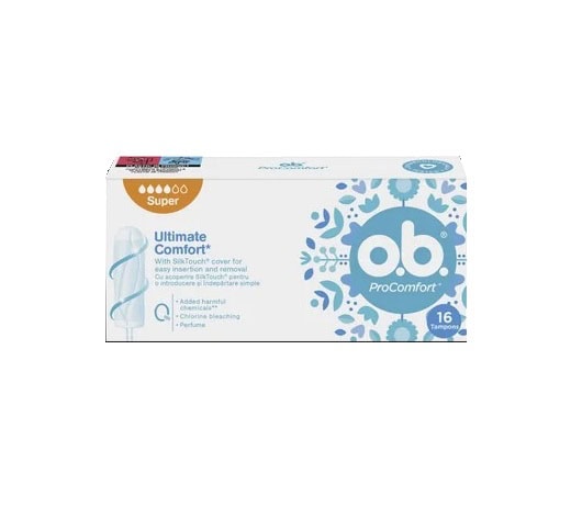Tampoane Pro Comfort Super, 16 bucati, O.B.