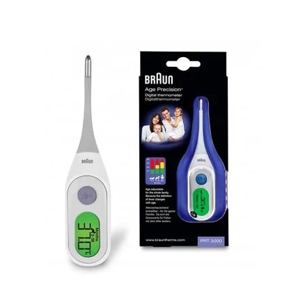 Termometru Digital Flexibil Age Precision PRT2000, Braun