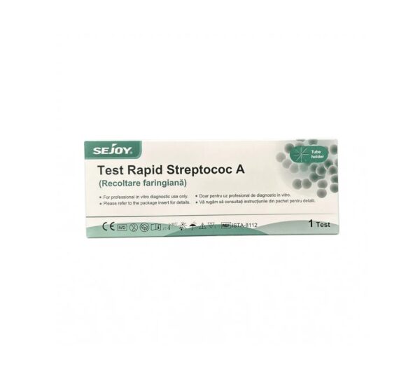 Test rapid Streptococ A, 1buc, Sejoy