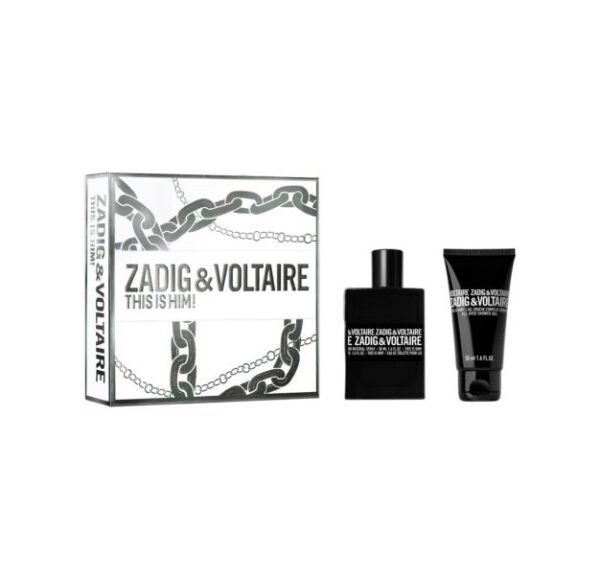 This is Him, Set Barbati Apa de toaleta 50 ml + Gel de dus 50 ml, Zadig & Voltaire
