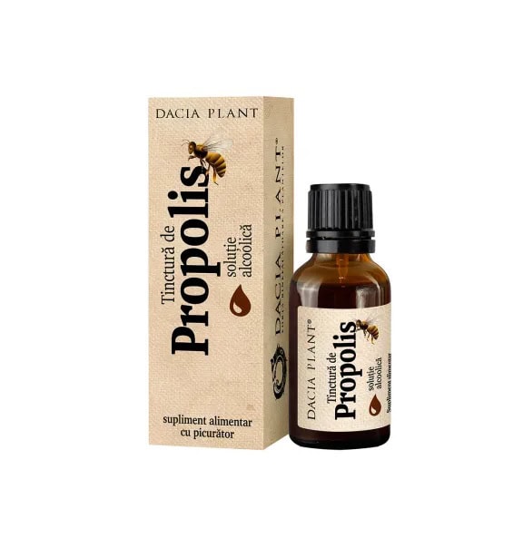 Tinctura de Propolis, 20 ml, Dacia Plant
