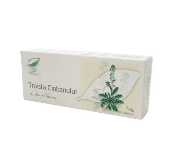 traista-ciobanului-30-cps-pro-natura-X21423-farmacia-morpheus Traista ciobanului, 30 cps, Pro Natura