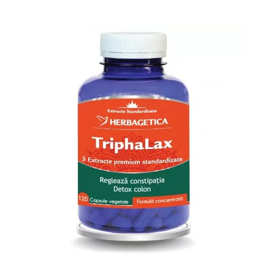 Triphalax, 120 capsule, Herbagetica