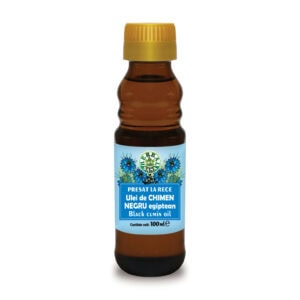 Ulei de Chimen Negru Egiptean Presat la Rece, 100 ml, Herbavit