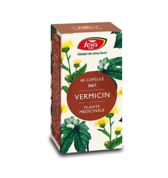 vermicin-d67-60-capsule-fares-X20139-farmacia-morpheus Vermicin, D67, 60 capsule, Fares