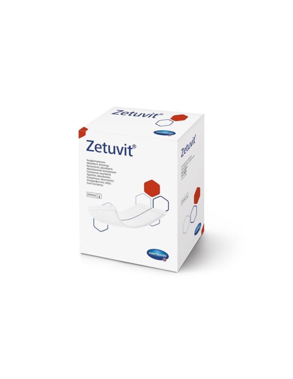 Zetuvit Comprese cu Celuloza Superabsorbante - 10 x 20 cm, 25 Bucati, Hartmann