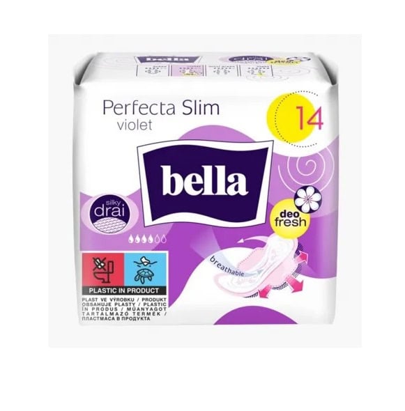 Absorbante Perfecta Ultra Violet, 14 Bucăți, Bella