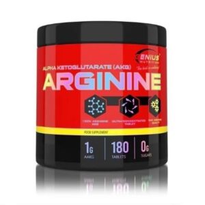 AKG Arginina ,180 Tablete, Genius Nutrition