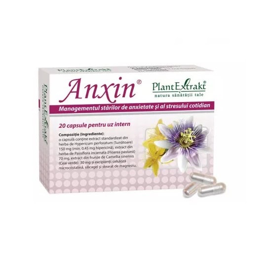 Anxin, 20 Capsule, Plant Extrakt