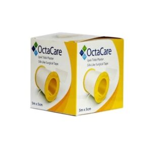 Banda Adeziva pe Suport Matase 5m x 5cm, OctaCare