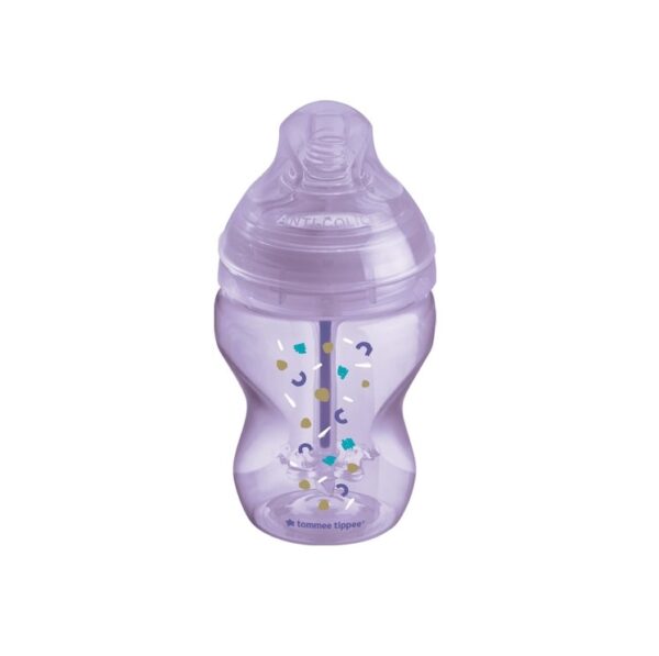 biberon-advanced-anti-colic-tommee-tippee-260-ml-cu-sistem-de-ventilatie-mov-O37551-farmacia-morpheus Biberon Advanced Anti-Colic 260 ml, cu Sistem de Ventilatie, Mov, Tommee Tippee