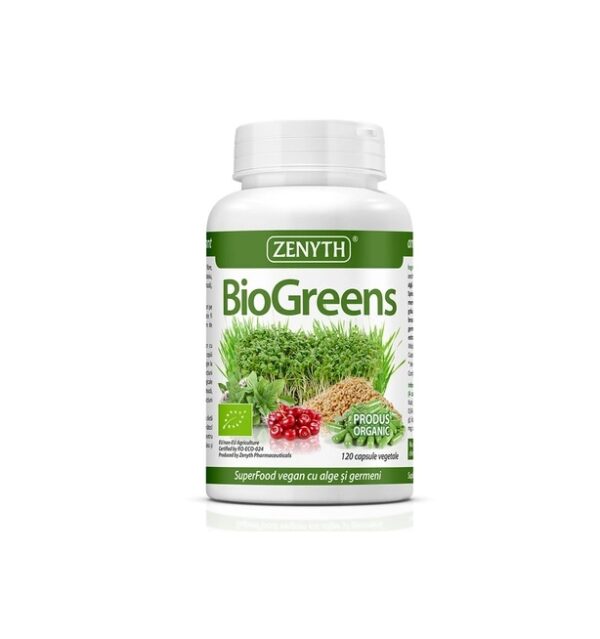 biogreens-superfood-organic-cu-germeni-alge-si-lastari-120-capsule-zenyth-O36897-farmacia-morpheus BioGreens SuperFood Organic cu Germeni, Alge si Lastari, 120 Capsule, Zenyth