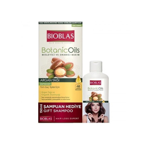 botanic-oils-sampon-cu-ulei-de-argan-360ml-150ml-bioblas-O36580-farmacia-morpheus Botanic Oils Sampon cu Ulei de Argan 360ml + 150ml, Bioblas