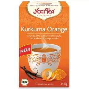 Ceai Bio Kurkuma Orange, 17 Plicuri, Yogi Tea