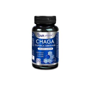 Chaga, Ciupercă Siberiană, 30 capsule, DVR Pharm