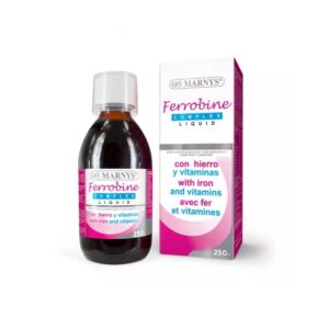 Complex Lichid cu Fier si 12 Vitamine Ferrobine, 250 ml, Marnys