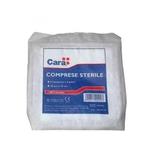 Cara Comprese Sterile, 10x10 cm, Labormed