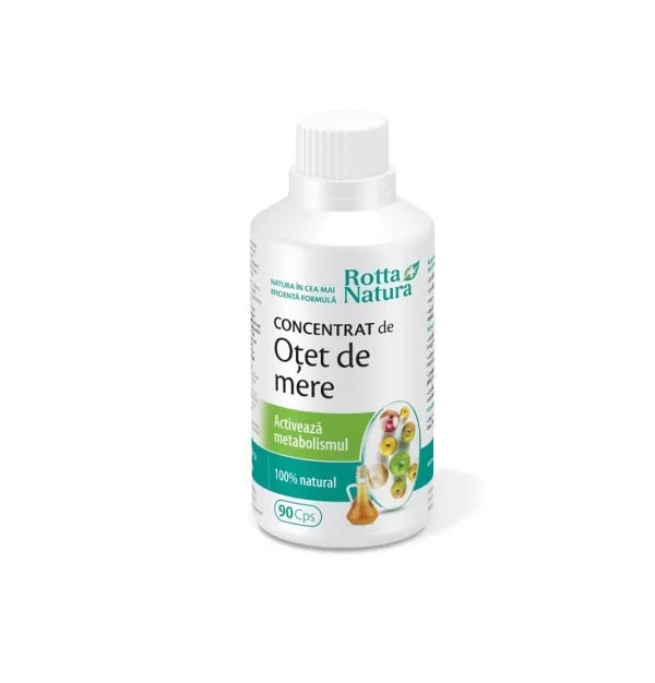 concentrat-de-otet-de-mere-90-capsule-rotta-natura-O36792-farmacia-morpheus Concentrat de Otet de Mere, 90 Capsule, Rotta Natura