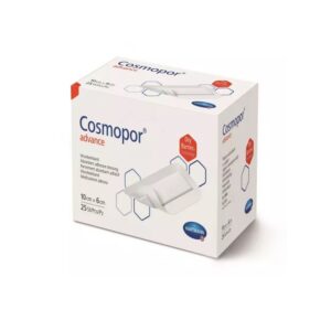 Cosmopor Advance Pansament Steril cu Corp Absorbant si Margini Autoadezive, 10x6 cm, 25 Cucati, Hartmann