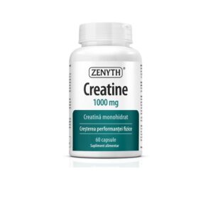 Creatine, 1000 mg, 60 Capsule, Zenyth