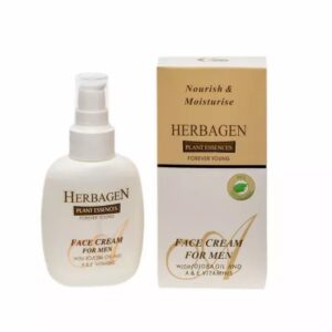 Crema de Față pentru Bărbați cu Ulei de Jojoba și Vitaminele A și E, 100 g, Herbagen