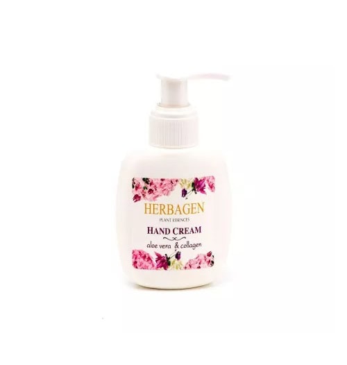 Crema de Maini cu Aloe Vera si Colagen, 100 ml, Herbagen