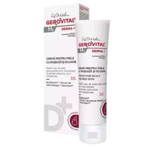Crema Pentru Piele cu Roșeață și Scuame H3 Derma+, 50 ml, Gerovital