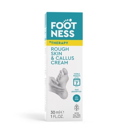 Crema Pentru Piele îngroșată și Bătături, 30 ml, Footness