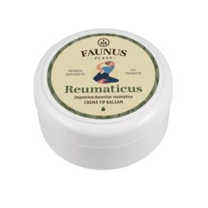 Crema Unguent Reumaticus cu Untul Pamantului și Tătăneasă, 100 ml, Faunus Plant
