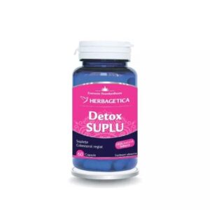 Detox Suplu, 60 Capsule, Herbagetica
