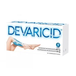 Devaricid, 450 mg/50 mg, 30 Comprimate Filmate, Biofarm