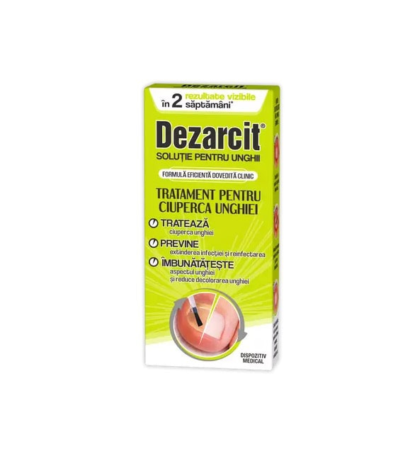 Dezarcit Solutie pentru Tratament Ciuperca Unghiei, 5 ml, Zdrovit