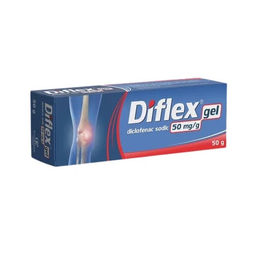 Diflex Gel, 50 mg/g, 50 g, Fiterman Pharma