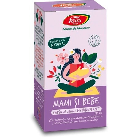 Distonoplant Mami și Bebe N170, 60 Capsule, Fares