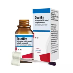 Duofilm Soluție Cutanată, 167 mg/ml + 167 mg/ml, 15 ml, Stada
