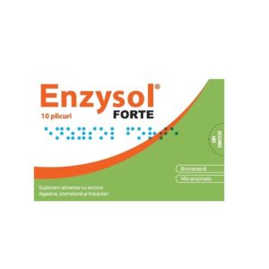 Enzysol Forte Pulbere, 10 Plicuri, Dr. Phyto