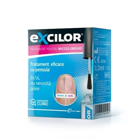 Excilor Tratament Pentru Micoza Unghiei, 3.3 ml, Magna Pharm