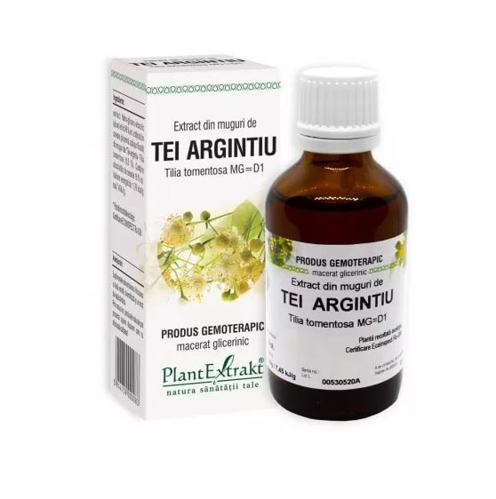 Extract din Muguri de Tei Argintiu, 50 ml, Plant Extrakt