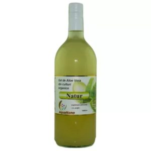 Gel de Aloe Vera Natural, 1 L, Aquanano