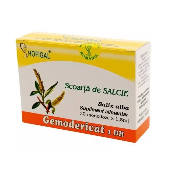 Gemoderivat Scoarta de salcie, 30 Monodoze, Hofigal