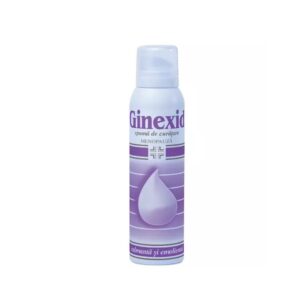Ginexid Spuma de Curatare pentru Ingiena Intima la Menopauza, 150 ml, Naturpharma
