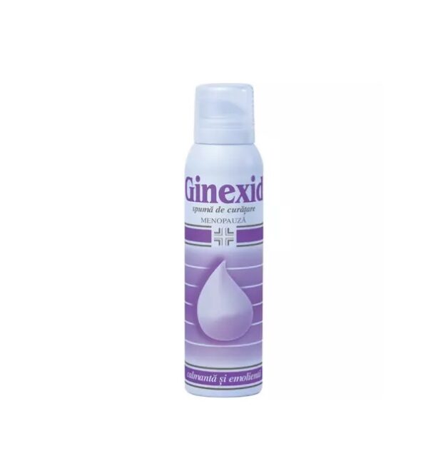 ginexid-spuma-de-curatare-pentru-ingiena-intima-la-menopauza-150-ml-naturpharma-O37187-farmacia-morpheus Ginexid Spuma de Curatare pentru Ingiena Intima la Menopauza, 150 ml, Naturpharma