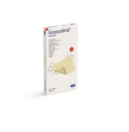 Grassolind Comprese Sterile 10 x 20cm, 30 Bucati, Harmann