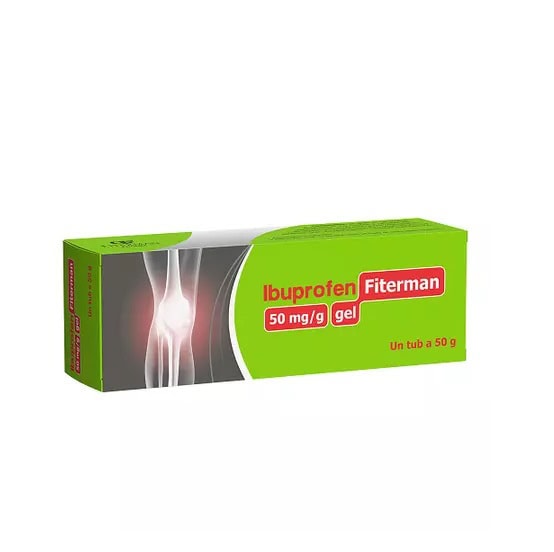 Ibuprofen Fiterman, 50 mg/g gel, 50 g, Fiterman Pharma