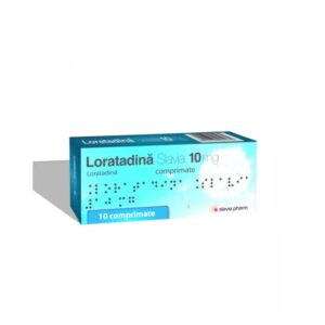Loratadina, 10 mg, 10 Comprimate, Slavia Pharm